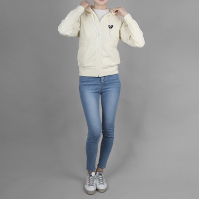 (Women) CDG Play Black Heart Logo Zip-Up Hoodie Women’s Off-White by Comme des Garçons. AZ-T253-051-3 Purchase (Women) CDG Play Black Heart Logo Zip-Up Hoodie Women’s Off-White by Comme des Garçons. AZ-T253-051-3