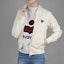 Sizing (Women) CDG Play Black Heart Logo Zip-Up Hoodie Women’s Off-White by Comme des Garçons. AZ-T253-051-3