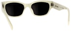 Purchase (W) CELINE 米色不规则字母侧边装饰板材太阳镜. CL40197U 5425A