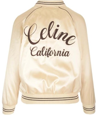 (Women) CELINE Beige Raglan Sleeve Zip-Up Bomber Jacket. 2V06Q199Q-12CR Lookbook (Women) CELINE Beige Raglan Sleeve Zip-Up Bomber Jacket. 2V06Q199Q-12CR