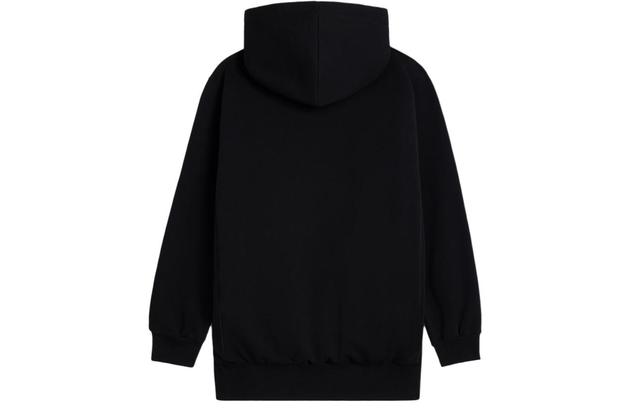 Lookbook (Women) CELINE  Black Hoodie with Logo Letter Print Design. 2Y70F670Q-38WL