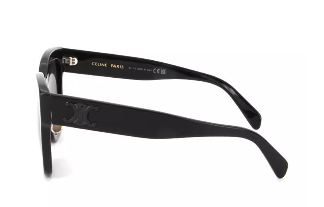 Shop (W) Gafas de Sol Negras CELINE de Forma Irregular con Templos Icónicos. CL40253F01A