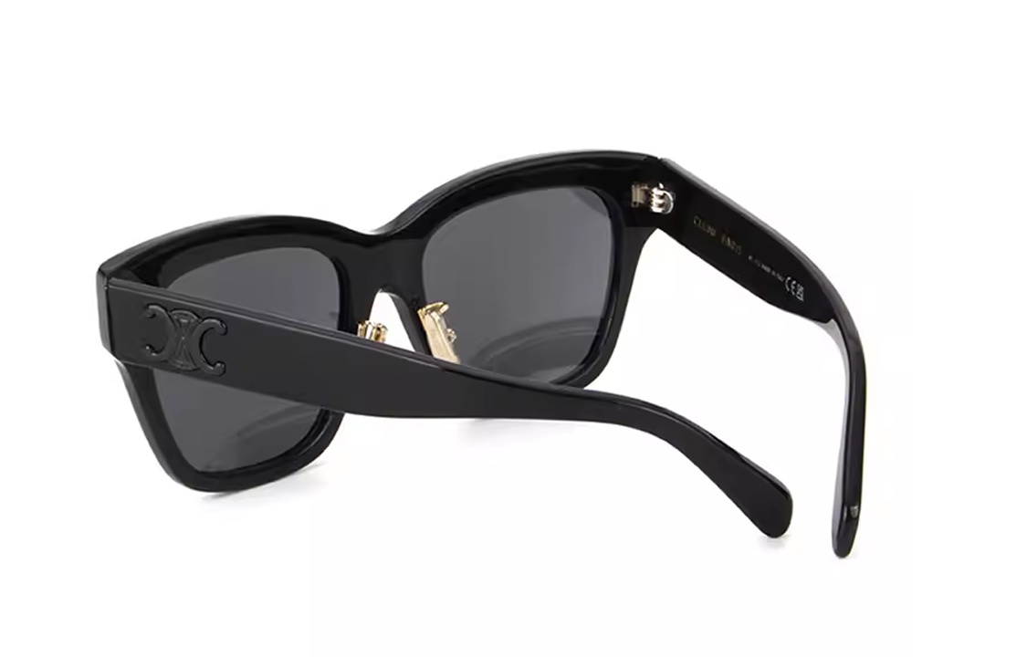 Purchase (W) Gafas de Sol Negras CELINE de Forma Irregular con Templos Icónicos. CL40253F01A