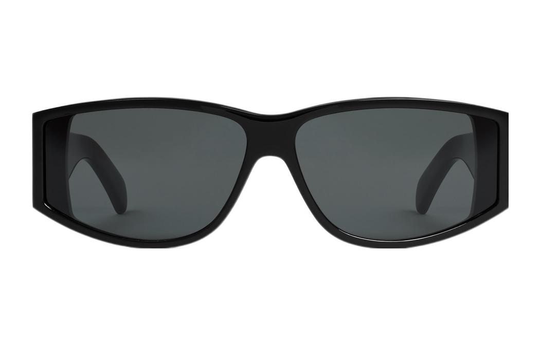 (Women) CELINE  Black Irregular Sunglasses - Casual & Minimalist Design. 4S227CPLB38NO 圖 3
