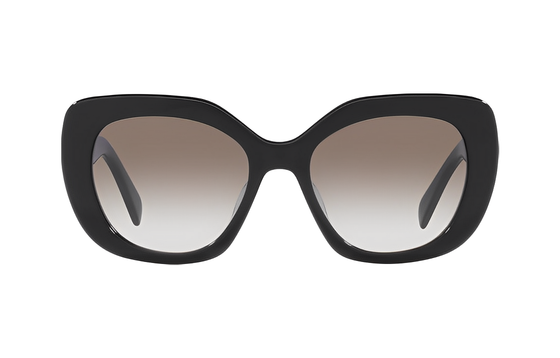 (Women) CELINE  Black Irregular Sunglasses with Side Logo and Solid Frame. CL40226U 圖 3