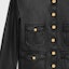 Details for (Women) CELINE Black Leather Jacket Single-Breasted Button Long Sleeve 2F437305Q-38NO