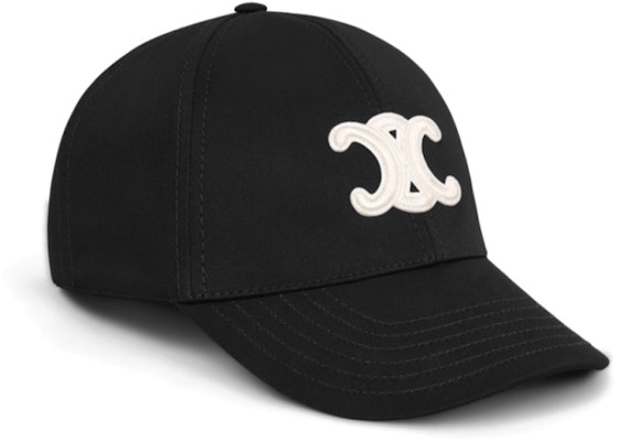 (Women) CELINE Black Logo Cotton Baseball Cap. 2AUT6969P.38NO Order (Women) CELINE Black Logo Cotton Baseball Cap. 2AUT6969P.38NO