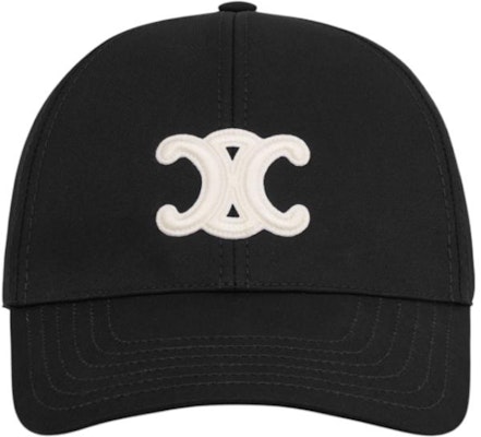 (Women) CELINE Black Logo Cotton Baseball Cap. 2AUT6969P.38NO Lookbook (Women) CELINE Black Logo Cotton Baseball Cap. 2AUT6969P.38NO