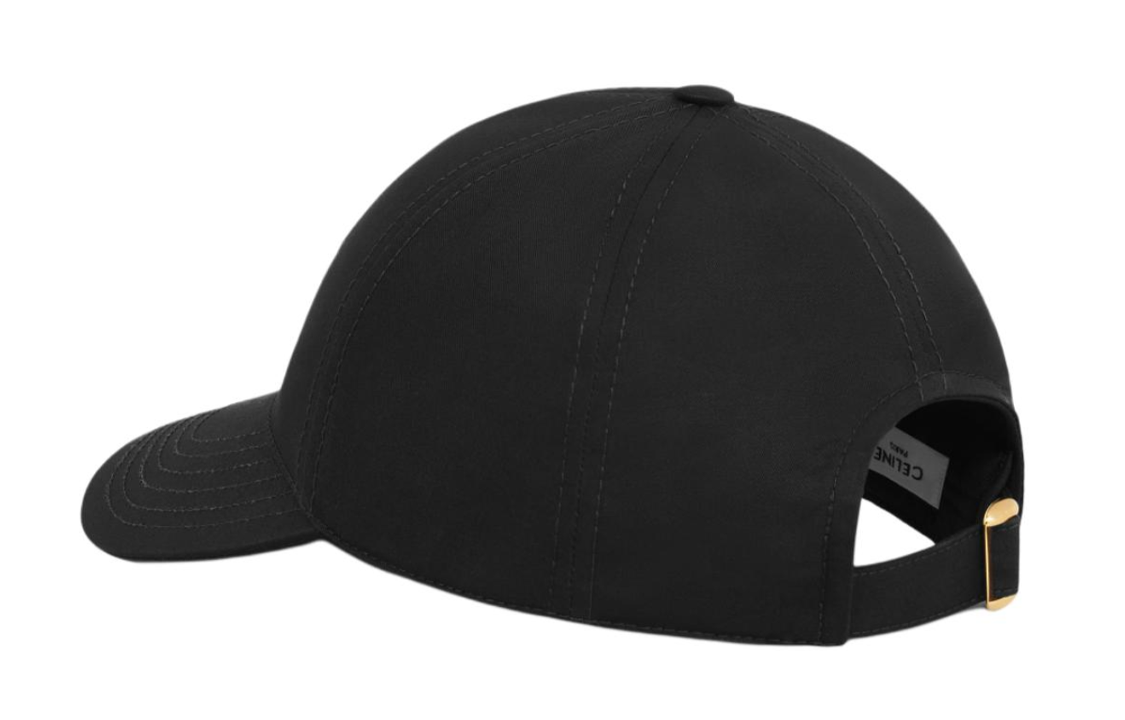 Purchase (W) CELINE Topi Besbol Kapas Hitam Logo. 2AUT6969P.38NO