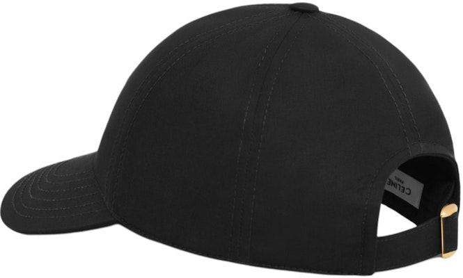 (Women) CELINE Black Logo Cotton Baseball Cap. 2AUT6969P.38NO Purchase (Women) CELINE Black Logo Cotton Baseball Cap. 2AUT6969P.38NO