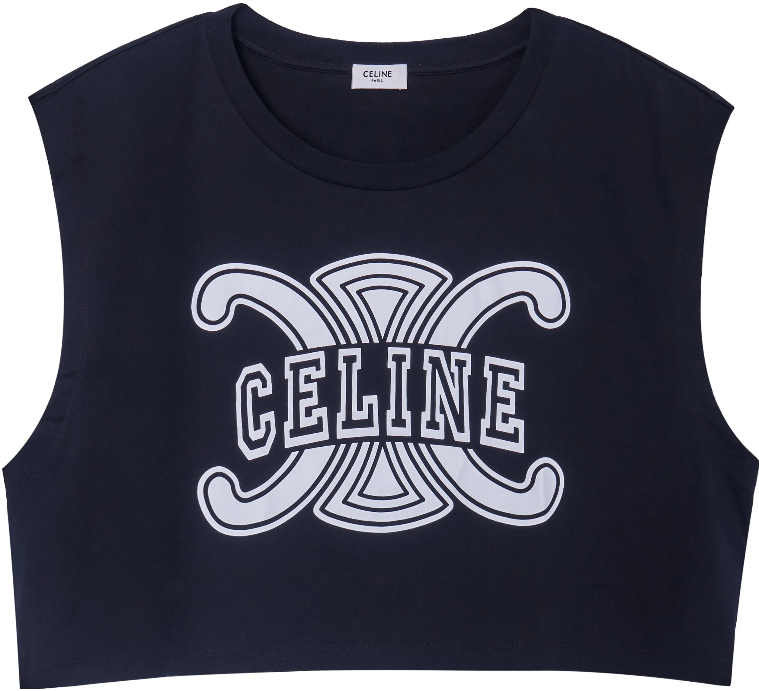 women-celine-black-logo-print-colorblock-camisole-tank-top-2-x17-d671-q-38-aw