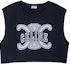 Order (Women) CELINE Black Logo Print Colorblock Camisole Tank Top. 2X17D671Q-38AW