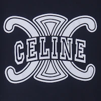 Purchase (W) CELINE 黑色標誌印花拼色背心上衣. 2X17D671Q-38AW
