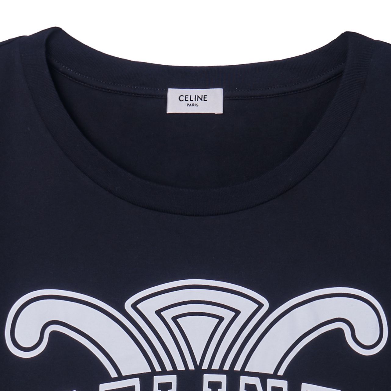 Details for (Women) CELINE  Black Logo Print Colorblock Camisole Tank Top. 2X17D671Q-38AW