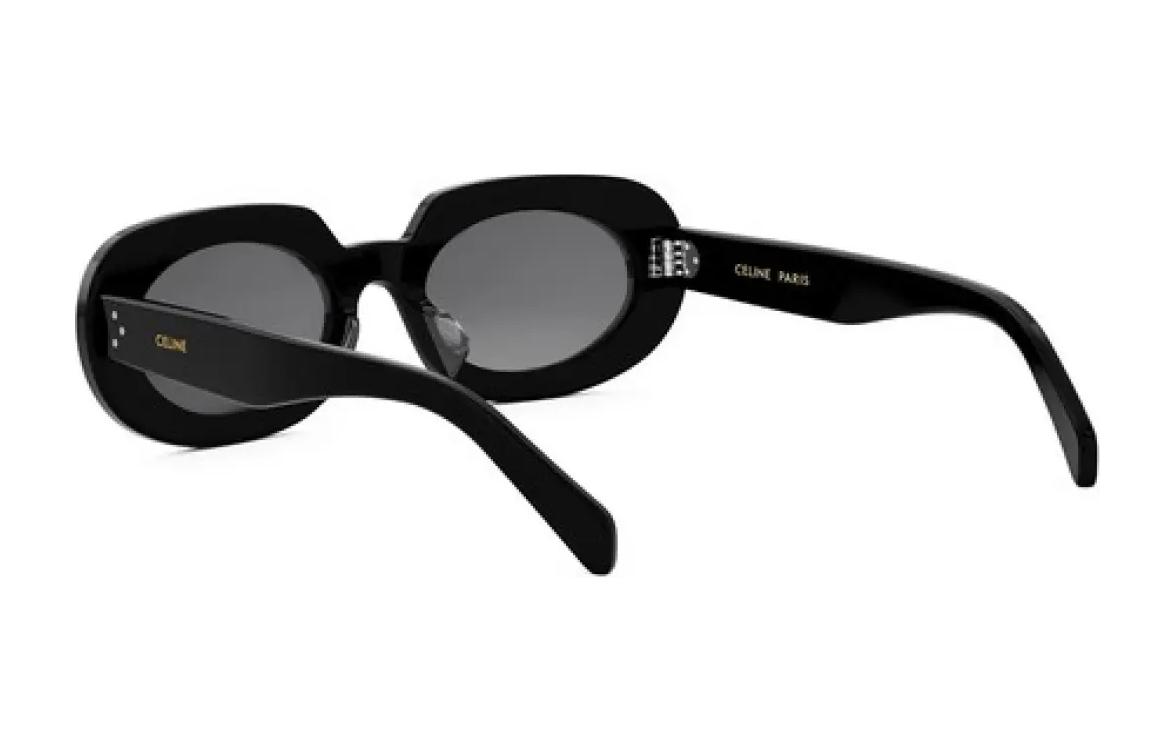 (Women) CELINE  Black Oval Sunglasses - Minimalist Plastic Design CL40276U01A 圖 7