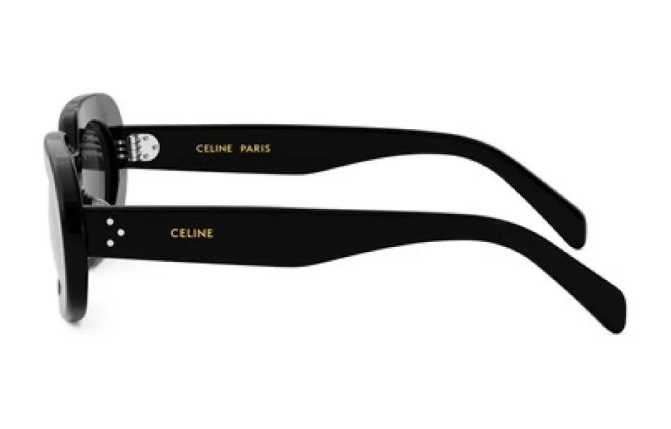 (Women) CELINE  Black Oval Sunglasses - Minimalist Plastic Design CL40276U01A 圖 8