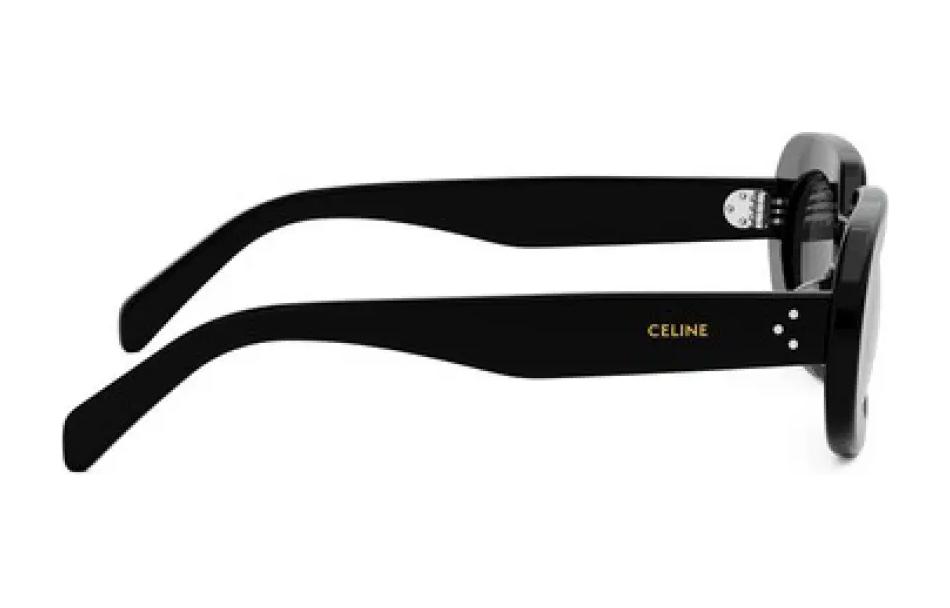 (Women) CELINE  Black Oval Sunglasses - Minimalist Plastic Design CL40276U01A 圖 9