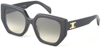 (Women) CELINE Black Retro Butterfly Polygon Sunglasses CL40239F-25K-55 (Women) CELINE Black Retro Butterfly Polygon Sunglasses CL40239F-25K-55