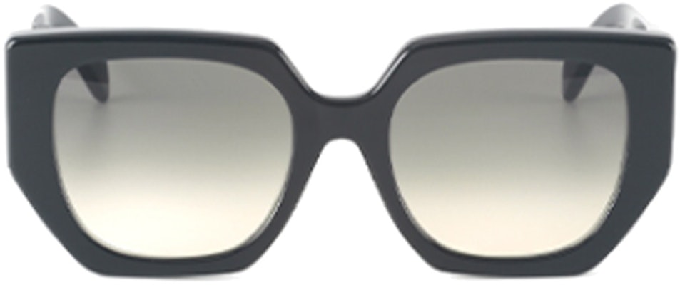 (W) CELINE 黑色复古蝴蝶多边形太阳镜 CL40239F-25K-55 Lookbook (W) CELINE 黑色复古蝴蝶多边形太阳镜 CL40239F-25K-55