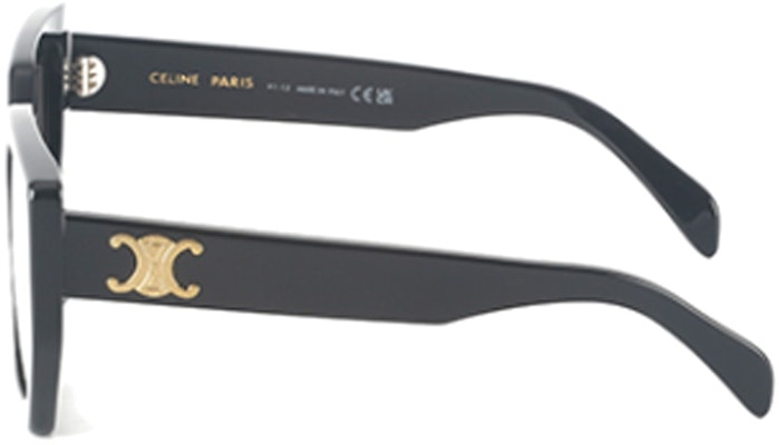 (W) CELINE 黑色复古蝴蝶多边形太阳镜 CL40239F-25K-55 Shop (W) CELINE 黑色复古蝴蝶多边形太阳镜 CL40239F-25K-55