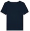Lookbook (W) Celine Camiseta Azul de Manga Corta con Estampado de Logo. 2X779671Q-07OW