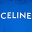 Sizing (Women) CELINE Blue Logo Print Pullover Sweatshirt. 2Y06B670Q-07EX