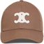 Order (Women) CELINE Brown Logo Pattern Baseball Cap 969P 2AUT6 19GA