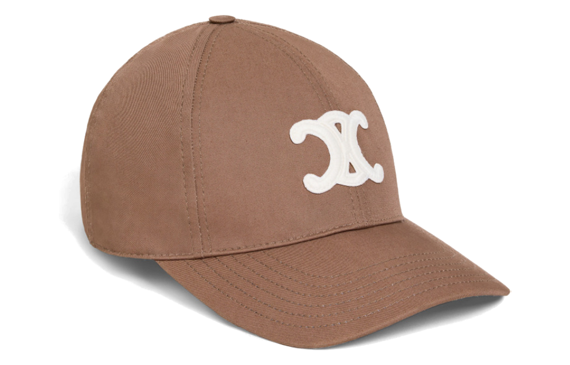 Shop (Women) CELINE  Brown Logo Pattern Baseball Cap 969P 2AUT6 19GA