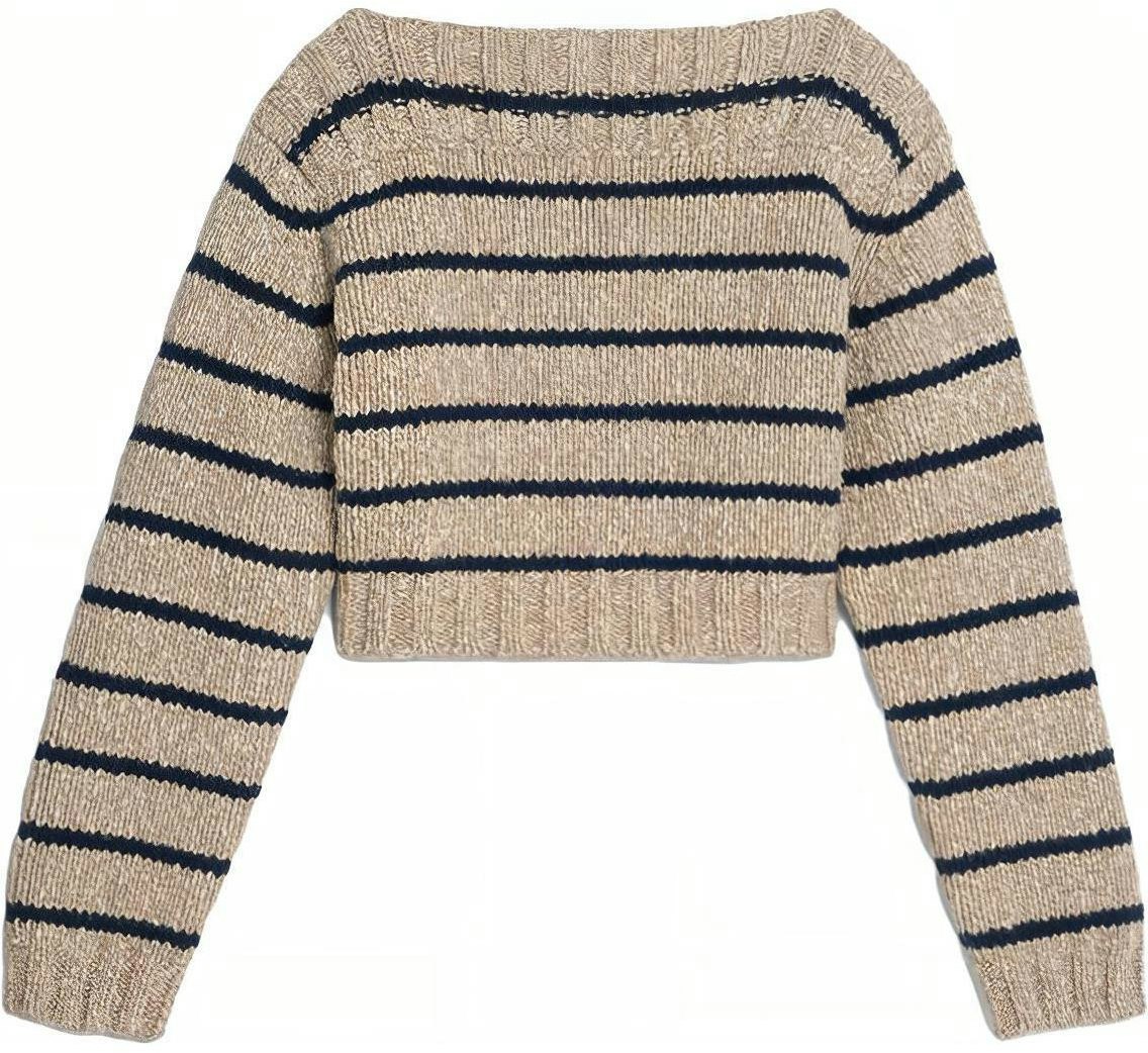 women-celine-brown-striped-cropped-pullover-sweater-long-sleeve-2-ad-8-m100-w-07-tm