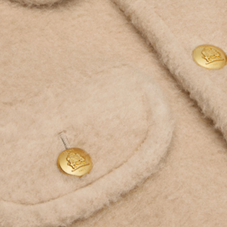 (Women) CELINE  Camel Casual Jacket with Single-Breasted Multi-Pocket Design 2V90U779O-03AB 圖 5