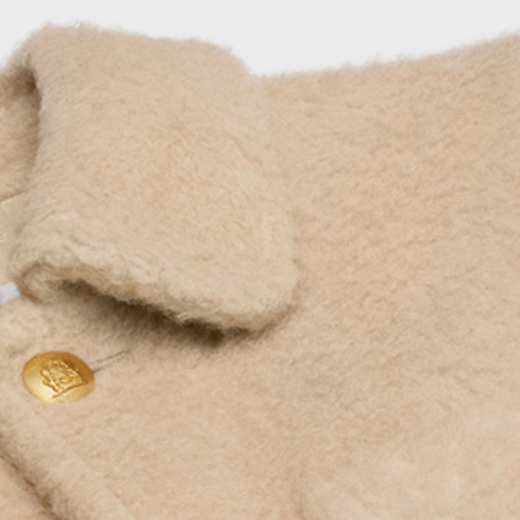 (Women) CELINE  Camel Casual Jacket with Single-Breasted Multi-Pocket Design 2V90U779O-03AB 圖 7