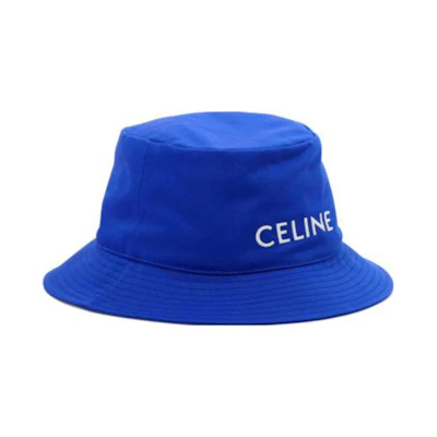 (Women) CELINE Casual Embroidered Cotton Bucket Hat. 2AU3B968P07BE