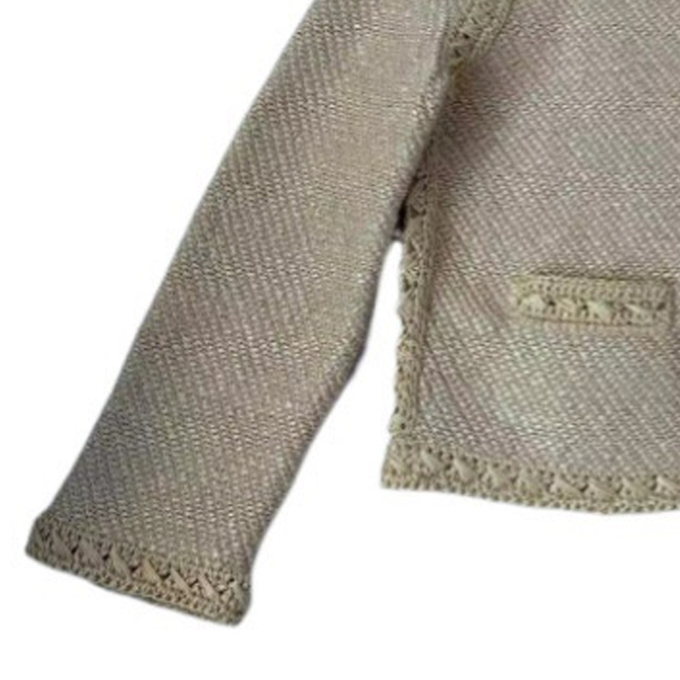 Details for (W) CELINE 休閒長袖卡其色扣式外套。 2AE51920T-03NA