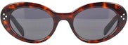 Lookbook (W) CELINE Kacamata Cat-Eye Coklat Frame Fashion CL40193I-52A