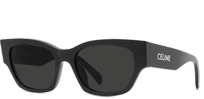 (Women) CELINE Cat Eye Sunglasses Black Acetate with Logo Detail. CL40197U5401A (Women) CELINE Cat Eye Sunglasses Black Acetate with Logo Detail. CL40197U5401A