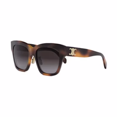 (Women) CELINE Cat Eye Sunglasses Tortoiseshell Frame CL40253F5553K