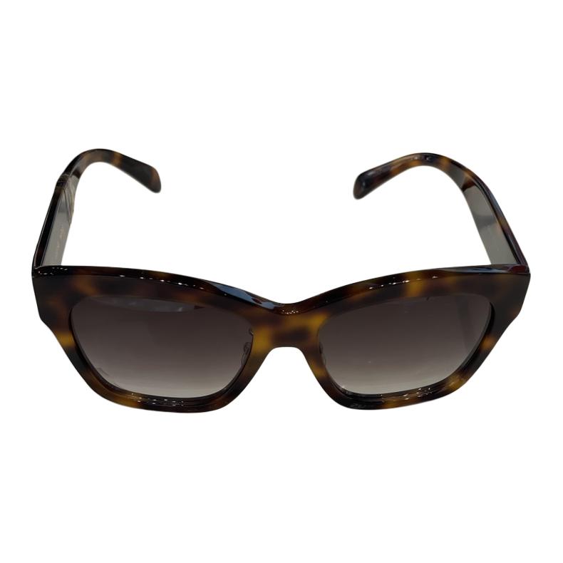 (Women) CELINE  Cat Eye Sunglasses Tortoiseshell Frame CL40253F5553K 圖 5