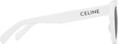 Shop (W) CELINE 經典方形太陽眼鏡時尚潮流 4S198CPLB-01BC