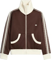 (Women) CELINE Colorblock Striped Zip-Up Jacket in Dark Brown. 2Y54C594V-19DQ (Women) CELINE Colorblock Striped Zip-Up Jacket in Dark Brown. 2Y54C594V-19DQ