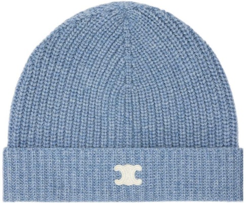 (Women) CELINE Cozy Minimalist Knit Beanie Light Blue 2AD95207O05BD Order (Women) CELINE Cozy Minimalist Knit Beanie Light Blue 2AD95207O05BD