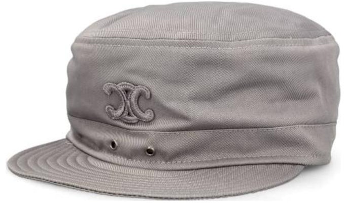 (Women) CELINE Embroidered Letter Cap - Grey 2AUN7968P08PG Buy (Women) CELINE Embroidered Letter Cap - Grey 2AUN7968P08PG
