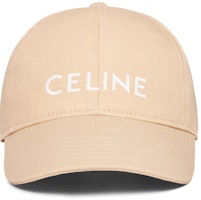 (Women) CELINE Embroidered Logo Baseball Cap Khaki Color. 2AUA1969P-03HX (Women) CELINE Embroidered Logo Baseball Cap Khaki Color. 2AUA1969P-03HX
