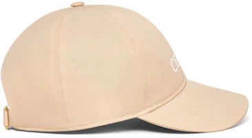Purchase (Women) CELINE Embroidered Logo Baseball Cap Khaki Color. 2AUA1969P-03HX