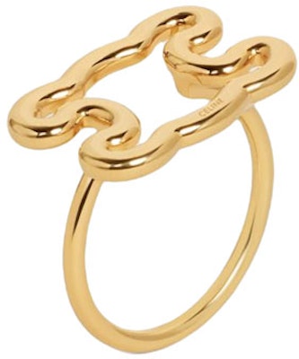 (W) CELINE 時尚極簡戒指 - 時髦流行搭配飾品. 460HU6BRA-35OR Lookbook (W) CELINE 時尚極簡戒指 - 時髦流行搭配飾品. 460HU6BRA-35OR