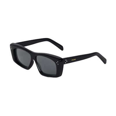 (Women) CELINE Fashion Rectangular Sunglasses - Stylish & Versatile Eyewear. 4S259CPLB-38NO