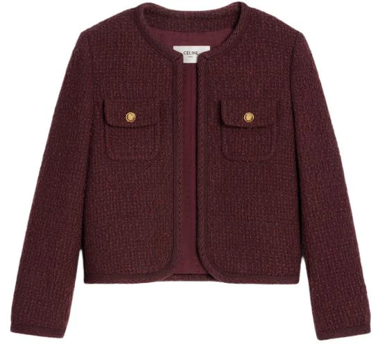 women-celine-fw-23-solid-tweed-round-neck-long-sleeve-jacket-wine-red-2-v55-q764-l-28-bx