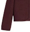Sizing (W) CELINE 2023秋冬酒红色粗花呢圆领长袖外套. 2V55Q764L-28BX