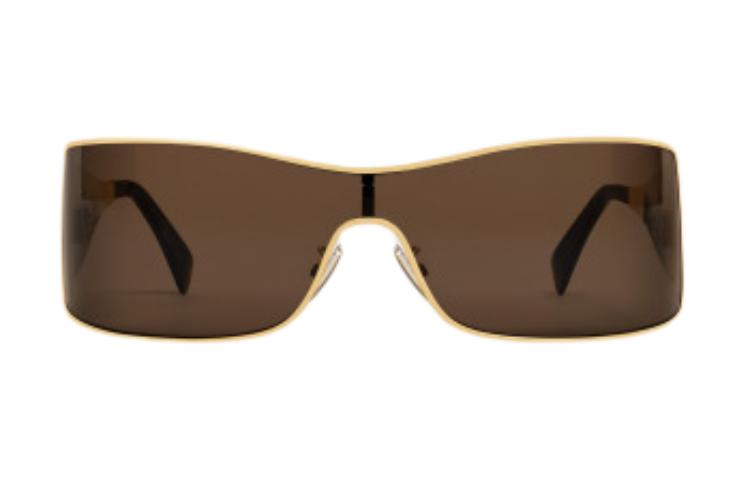 Lookbook (W) CELINE Gafas de Sol Doradas Geométricas Metálicas Irregulares. 4S283CMLB.35NG