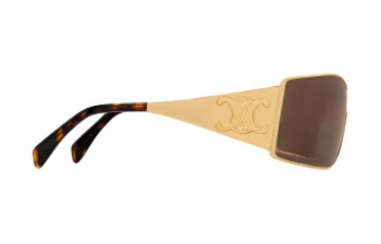 Shop (W) CELINE Gafas de Sol Doradas Geométricas Metálicas Irregulares. 4S283CMLB.35NG