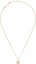 Lookbook (Women) CELINE Gold Brass and Crystal Rhinestone Necklace. 460GB6BZI-35OR